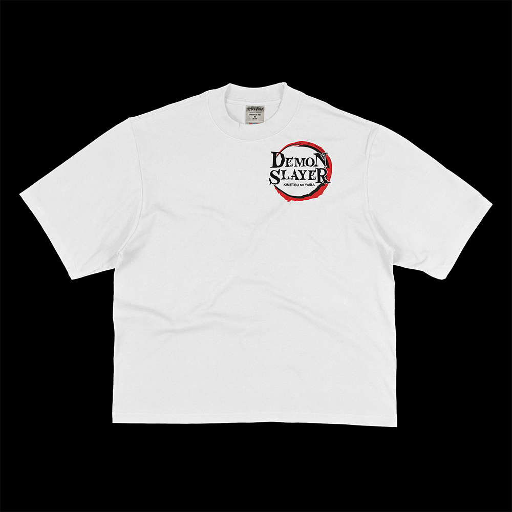 Demon Slayer White Oversized